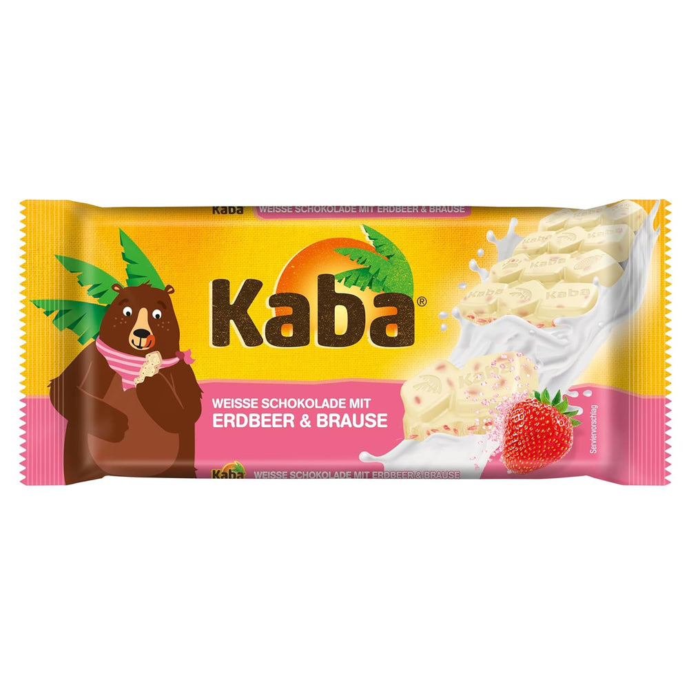Kaba chocolate con leche entera y crema de leche, barra de chocolate rellena, barra de 90g, chocolate derretido en la boca con crema de leche ligera y sabor original Kaba