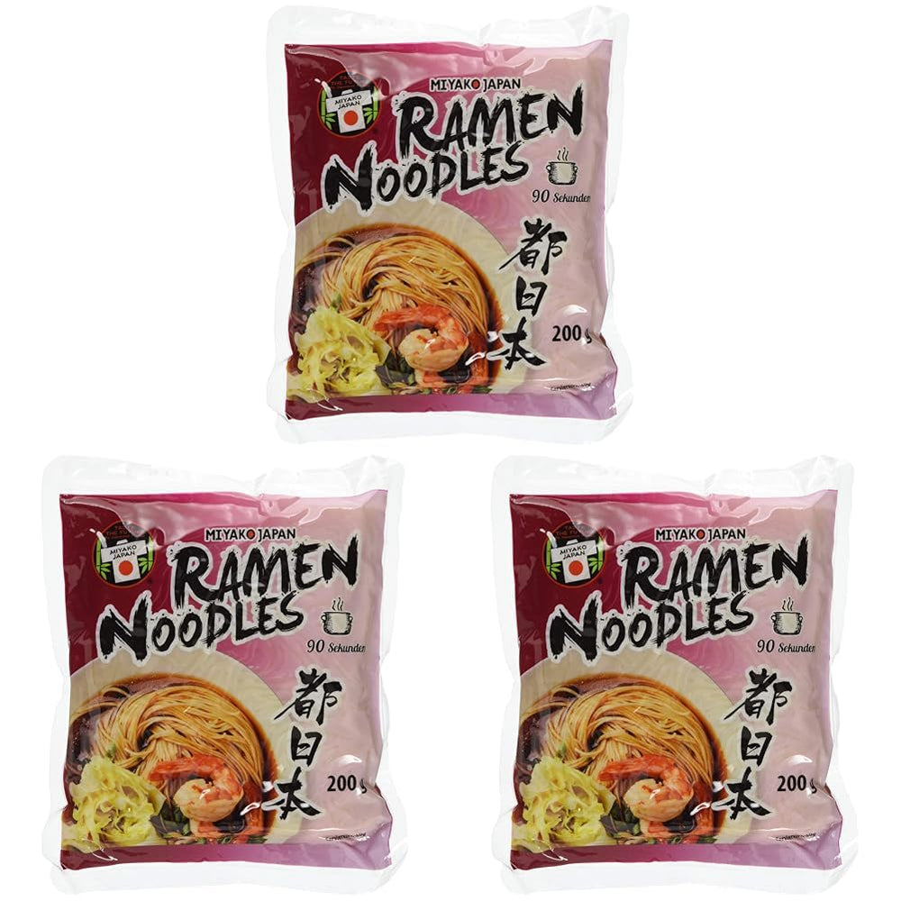 Fideos Ramen Estilo Japonés MIYAKO, 200g