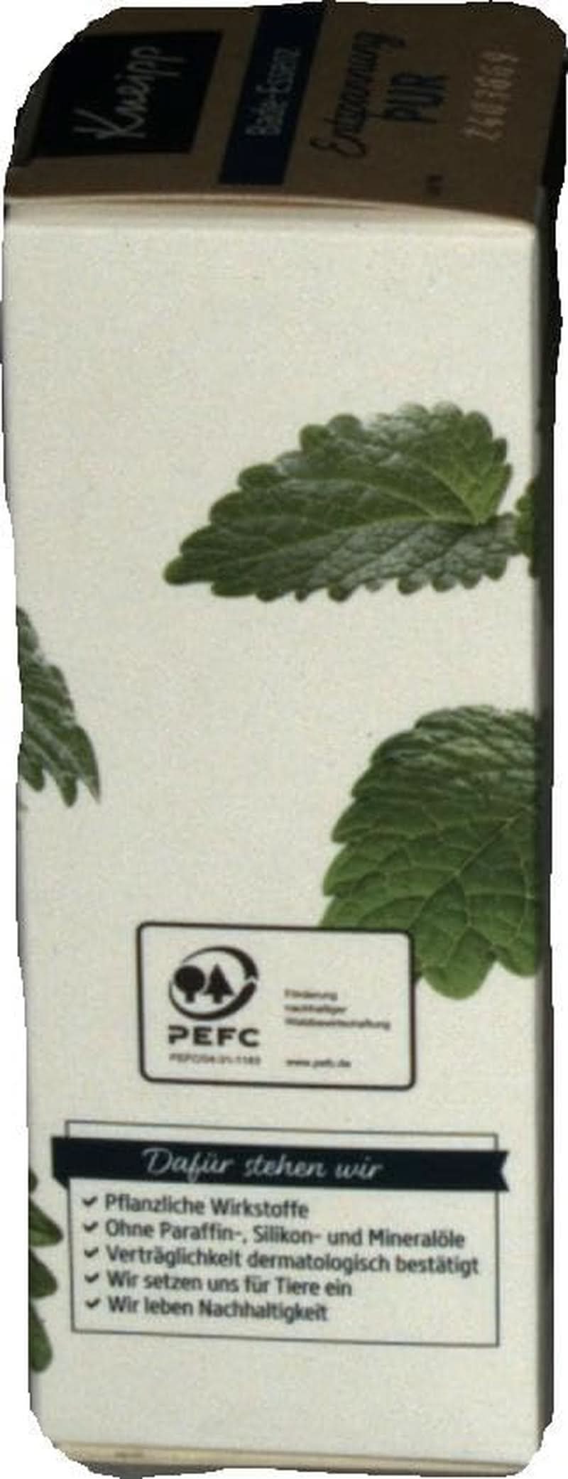 Kneipp Bade, aceite de baño con aceite esencial natural de melisa de India y extracto de melisa, 100 ml Naty Shop