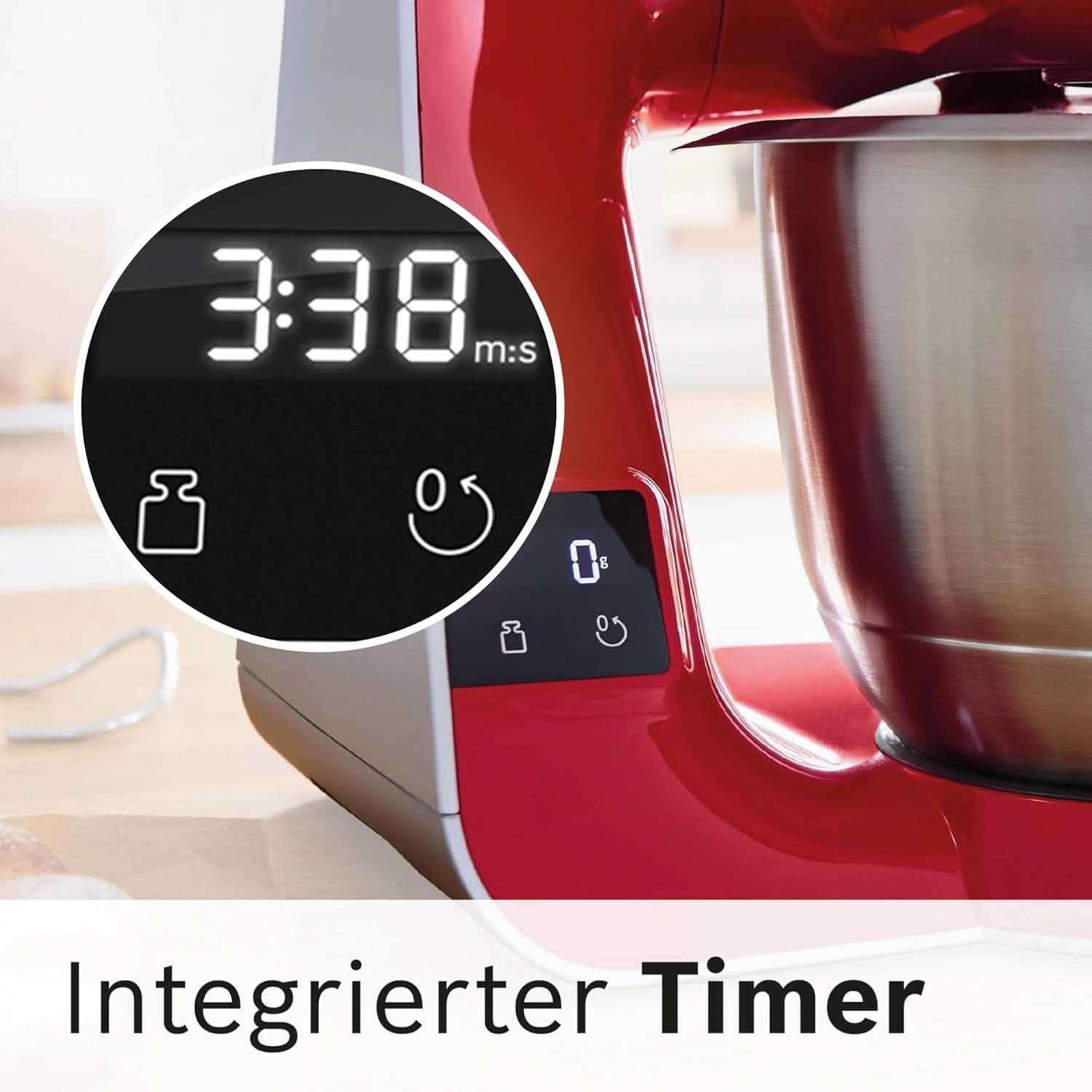 Robot de cocina Bosch Serie 4 MUM5X720, báscula integrada, bol acero inoxidable 3,9L, batidora 1,25L, 1000W Accesorios Alimentación y Lactancia Bebe Naty Shop