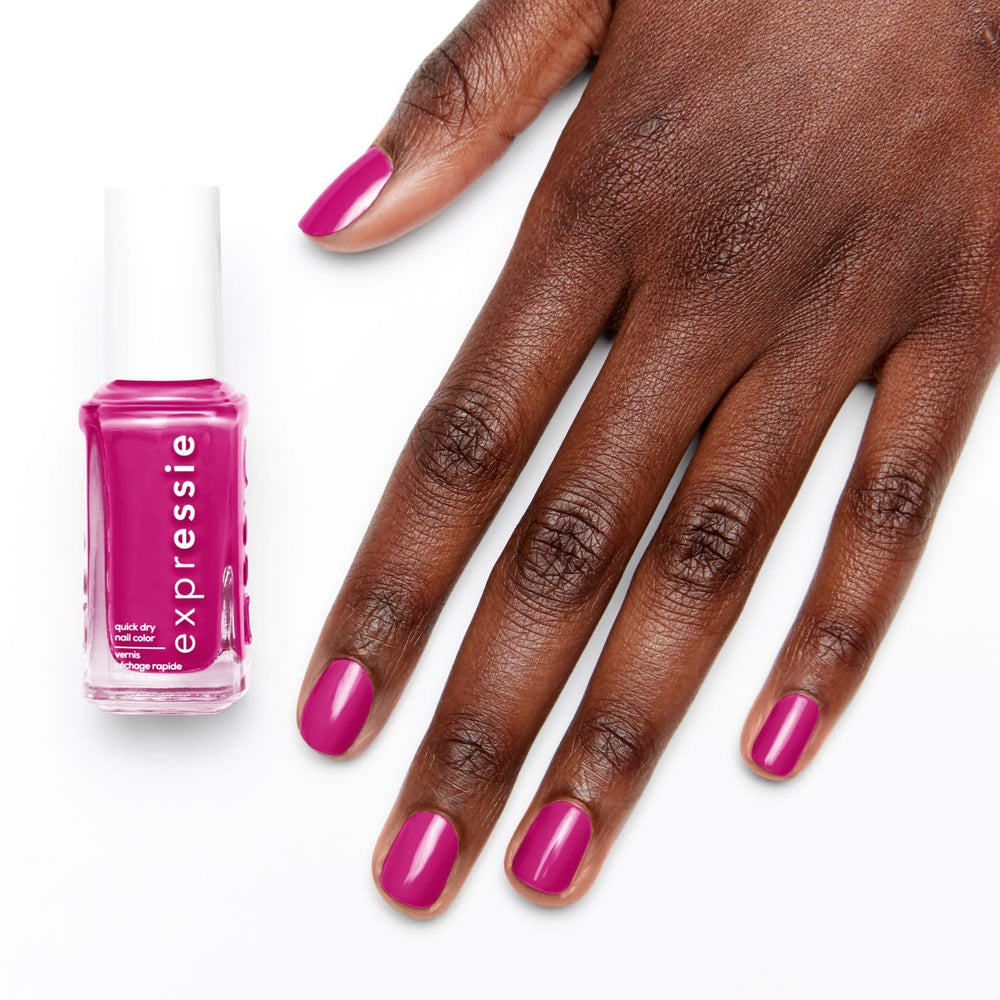 Essie esmalte de uñas de secado rápido "expression", fórmula vegana sin ingredientes animales, núm. 545 movimientos de poder, rosa, 1 x 10 ml