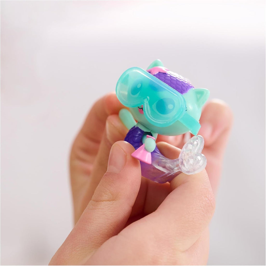 Gabby™S Dollhouse, Bobble Kitty Furniture Pack Of Meerkats, figură de pisică cu mobilier și accesorii pentru casa de păpuși, de la 3 ani Casute de papusi Naty Shop