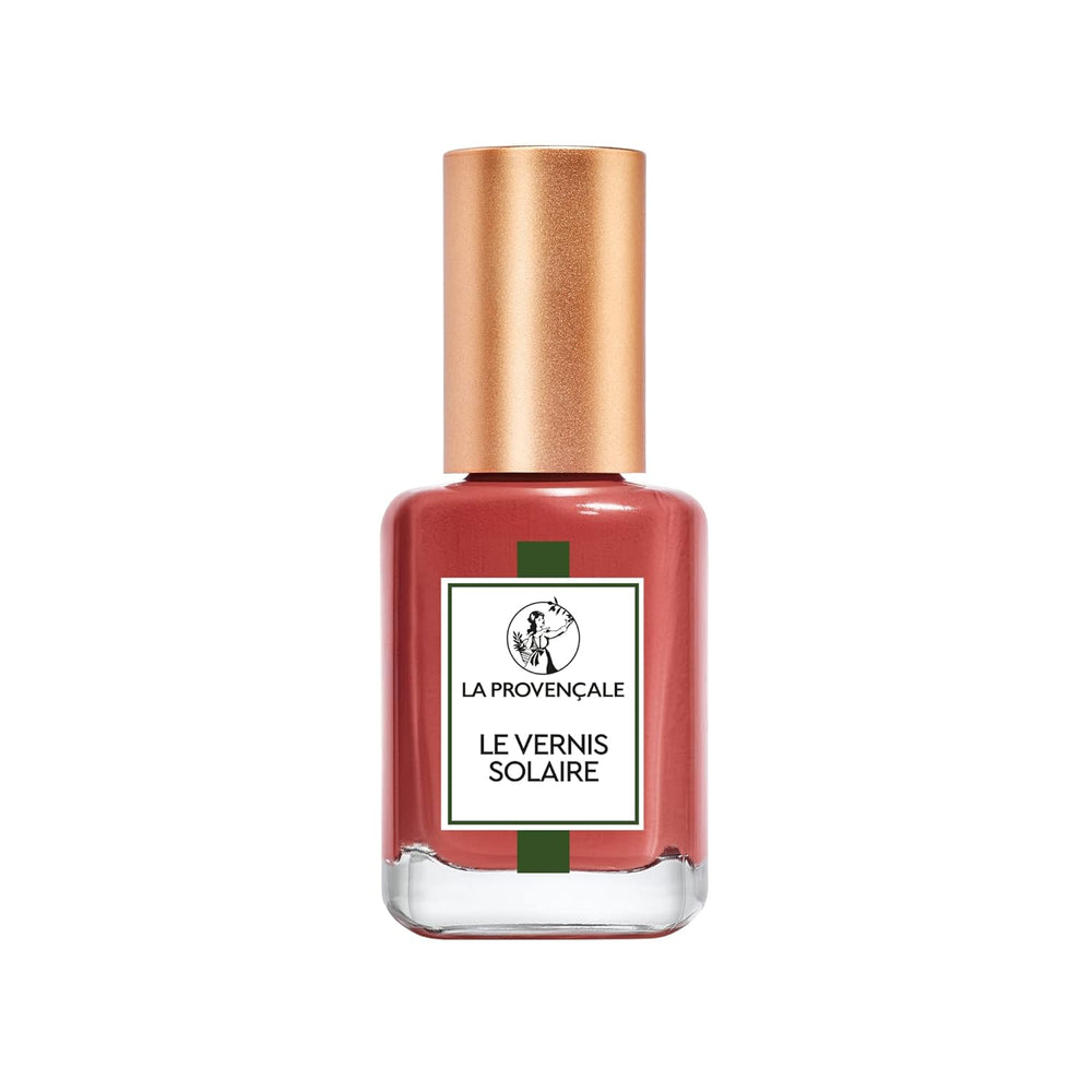 Maquillaje – Le Vernis Solaire – Esmalte de uñas de larga duración – Enriquecido con aceite de oliva orgánico AOP Provence – Acabado brillante – Tono Lavanda