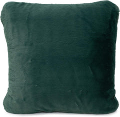 Gözze - Cómoda funda de almohada, Merino Feeling, 50X50 Cm - Verde oscuro Camas y mantas Besuche den Gözze-Store Verde oscuro