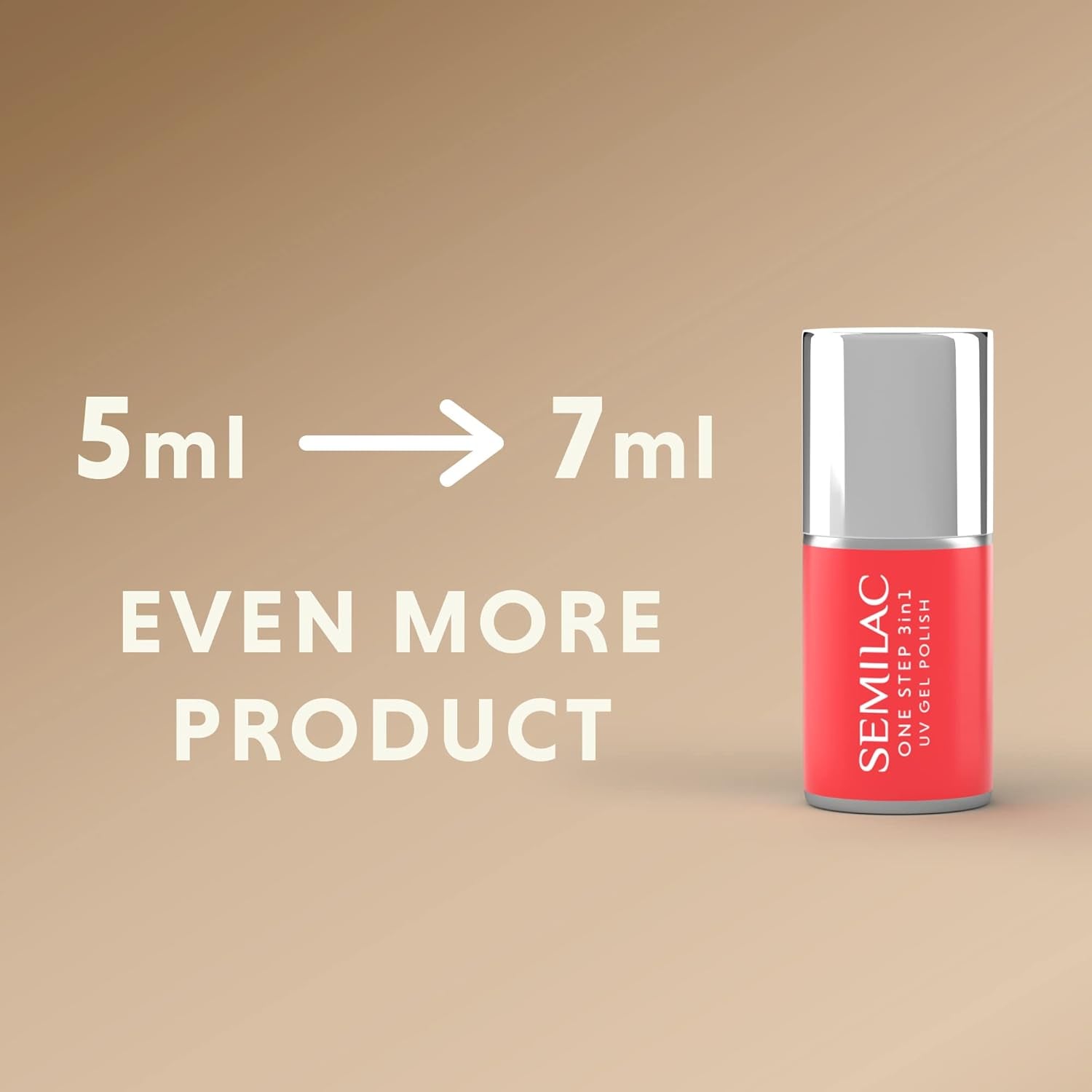 Oja UV Semilac One Step 3 en 1 S251 Crema de Coco 7ml
