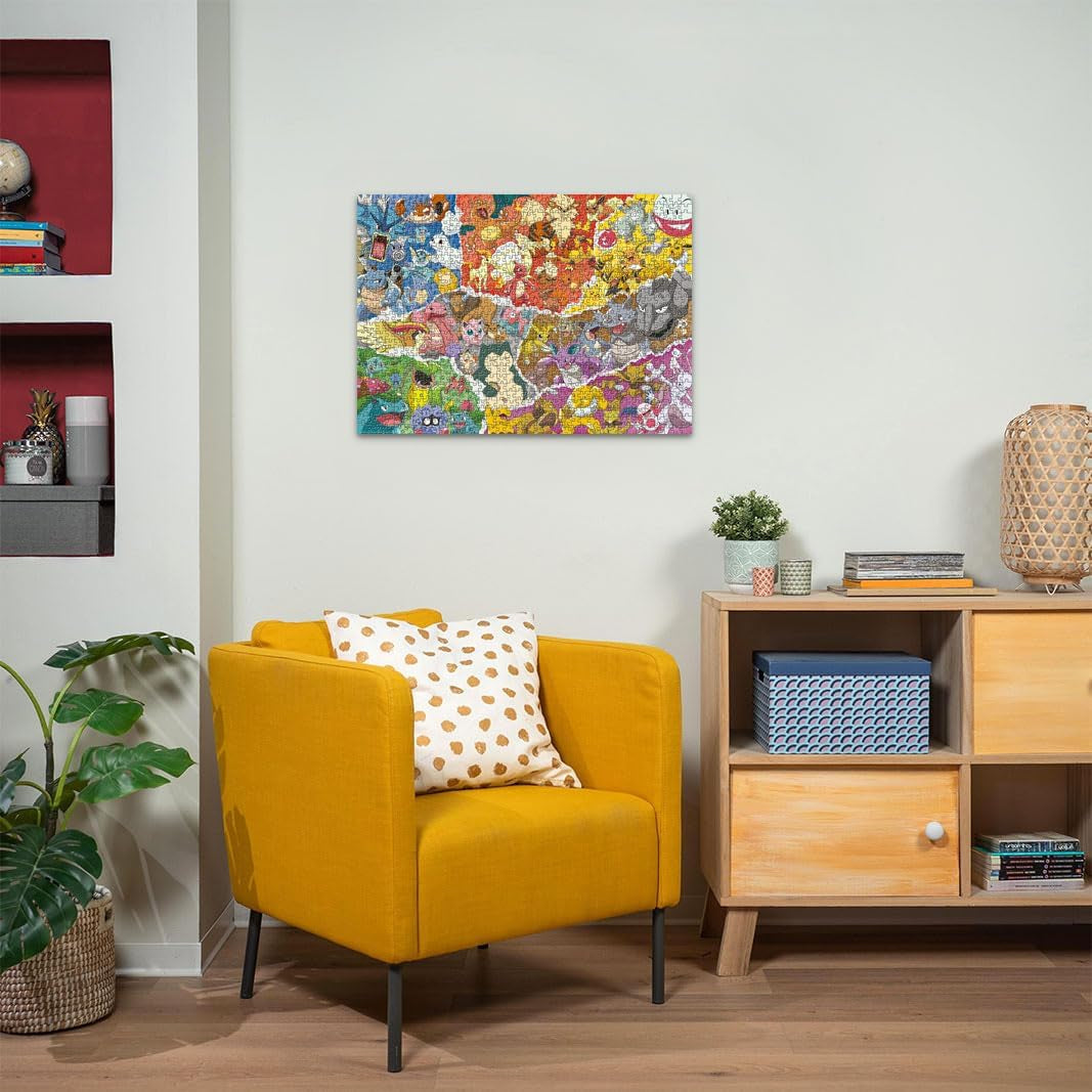 Ravensburger Puzzle 12000832 - Pokémon Adventure - Puzzle de Pokémon de 1000 piezas para adultos y niños mayores de 14 años Puzzle Naty Shop