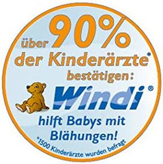 Fridababy windi alivio de gas para bebés a partir de 0 meses 10 piezas catéteres desechables alivio de gas natural 20437
