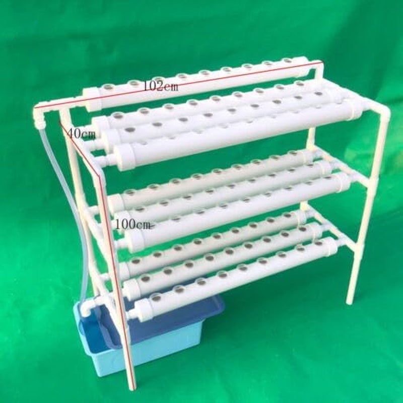 Pflanzen Pflanze Hydroponic System Kit de cultivo 90 sitios de plantas Drei Layer Satz GemüSe Tool Garten Systeme Plant Vegetal Hydrokultur Hydroponische Garden Hydroponik Anbausystem PflanzpläTzen 3Schicht