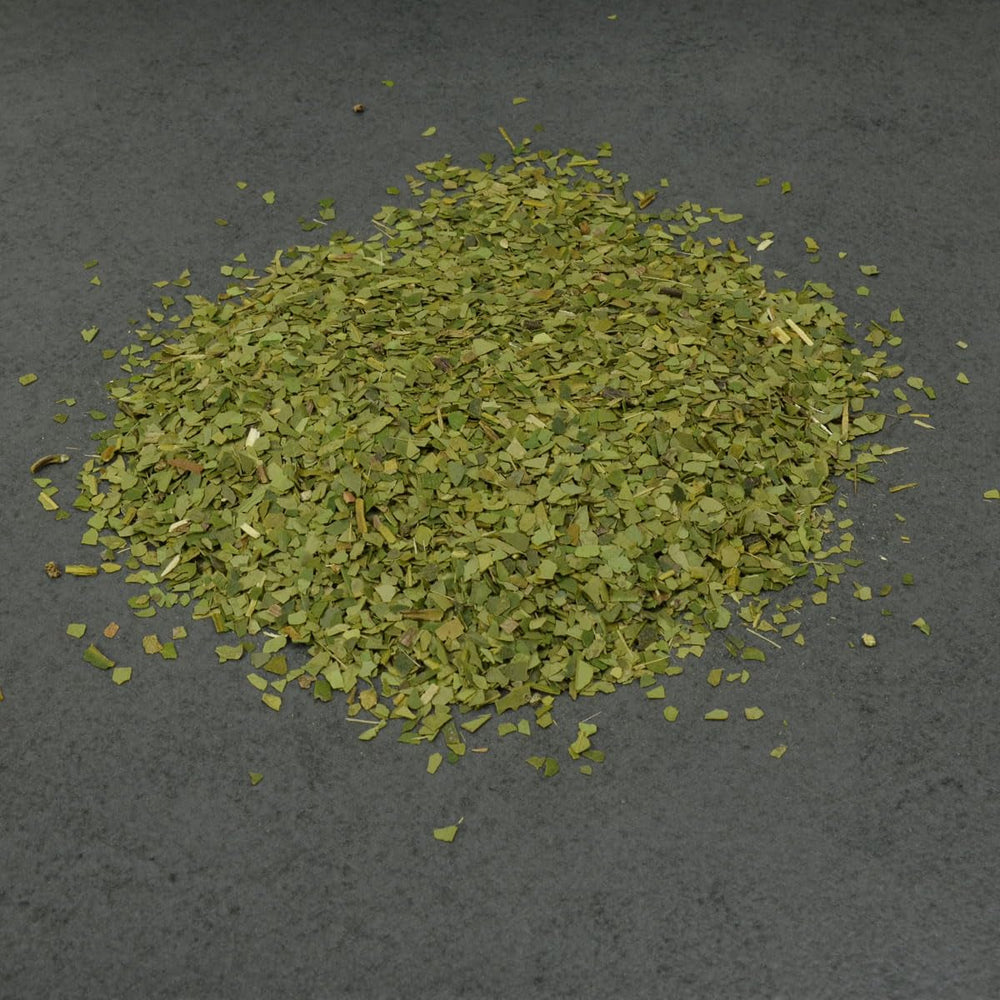 Delicatino - Verde natural PURE LEAF 500G, yerba mate organic fără tulpini, proaspăt și fără fum, cultivat ecologic, ambalat în vid pentru prospețime maximă