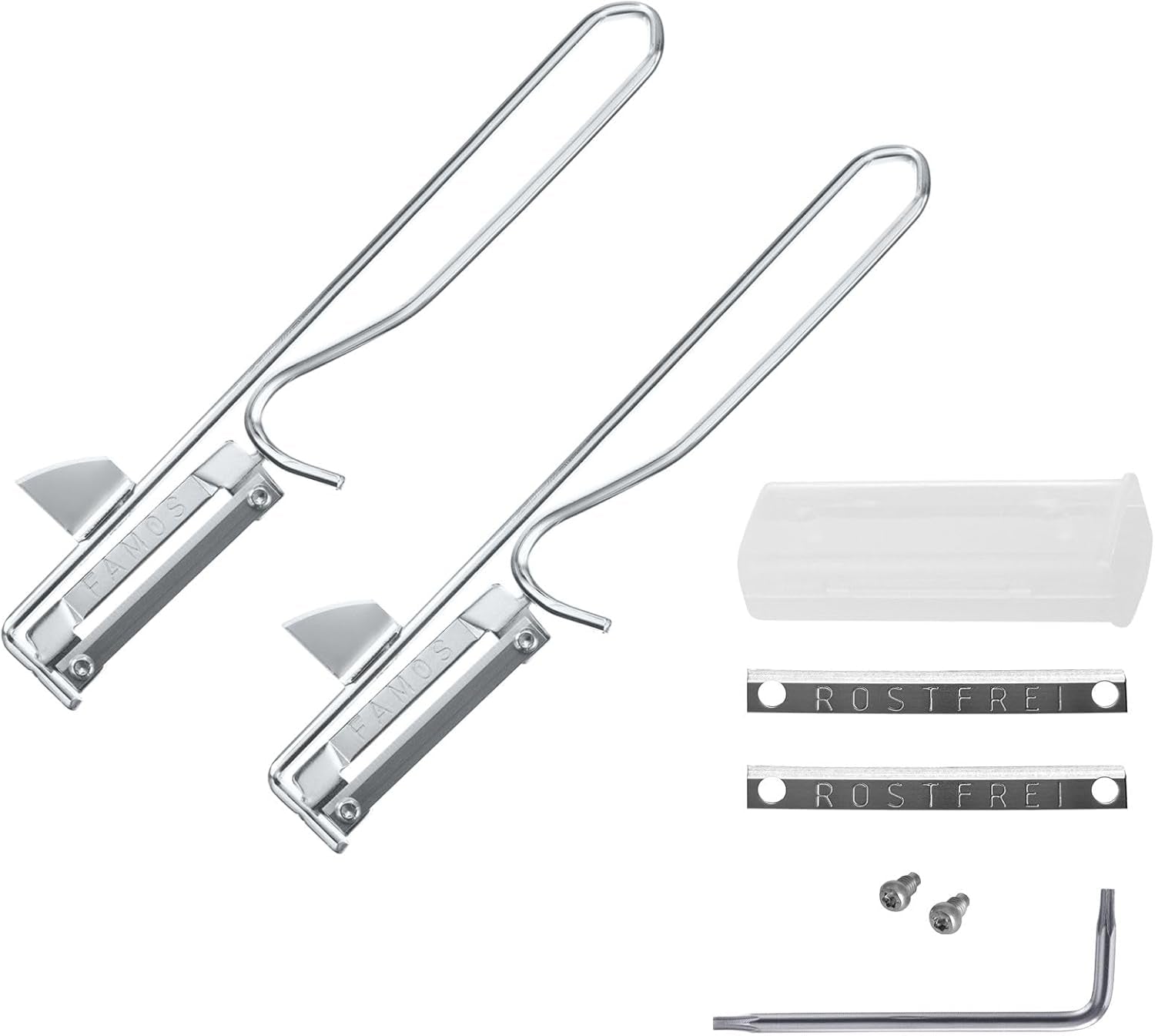 Pelador Westmark 106122E1 Hoja de acero cromado Pelador inoxidable Naty Shop Plata