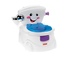 Fisher-Price Meine Erste Toilette, Baby Töpfchen, Mit Musik & Lustigen Sätzen, Tragbare Baby Toilette, Abnehmbarer Toilettenaufsatz, Deutsche Version, Ab 1 Jahr, P4326 Accesorios Alimentación y lactancia Bebe Naty Shop