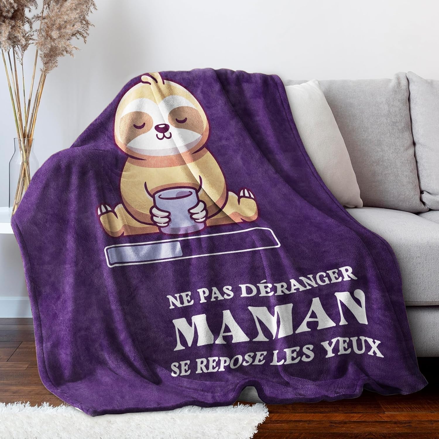 Niyewsor Regalo de cumpleaños, Para mamá, Manta polar, Regalo para mamá, Día de la Madre y idea de regalo de Navidad para mamá Niyewsor Camas y mantas