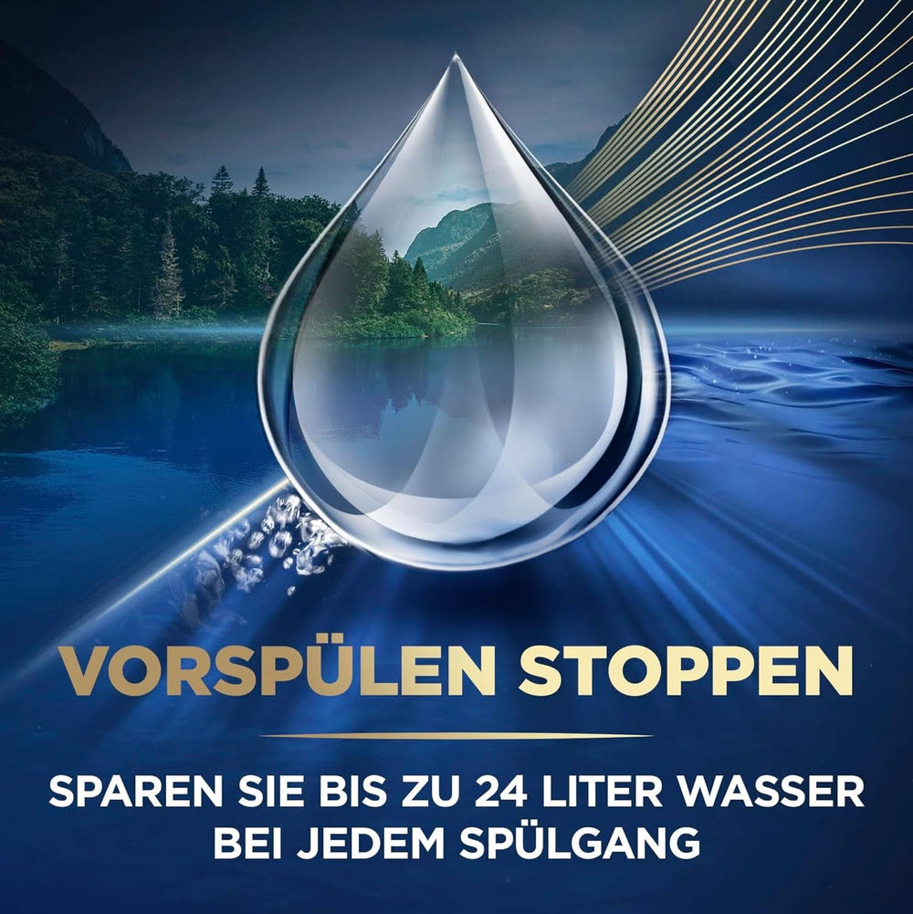 Finish Ultimate plus Infinity Shine Citrus Dishwasher Pastillas - Pastillas para lavavajillas, limpieza intensiva - 105 cápsulas, limón Naty Shop