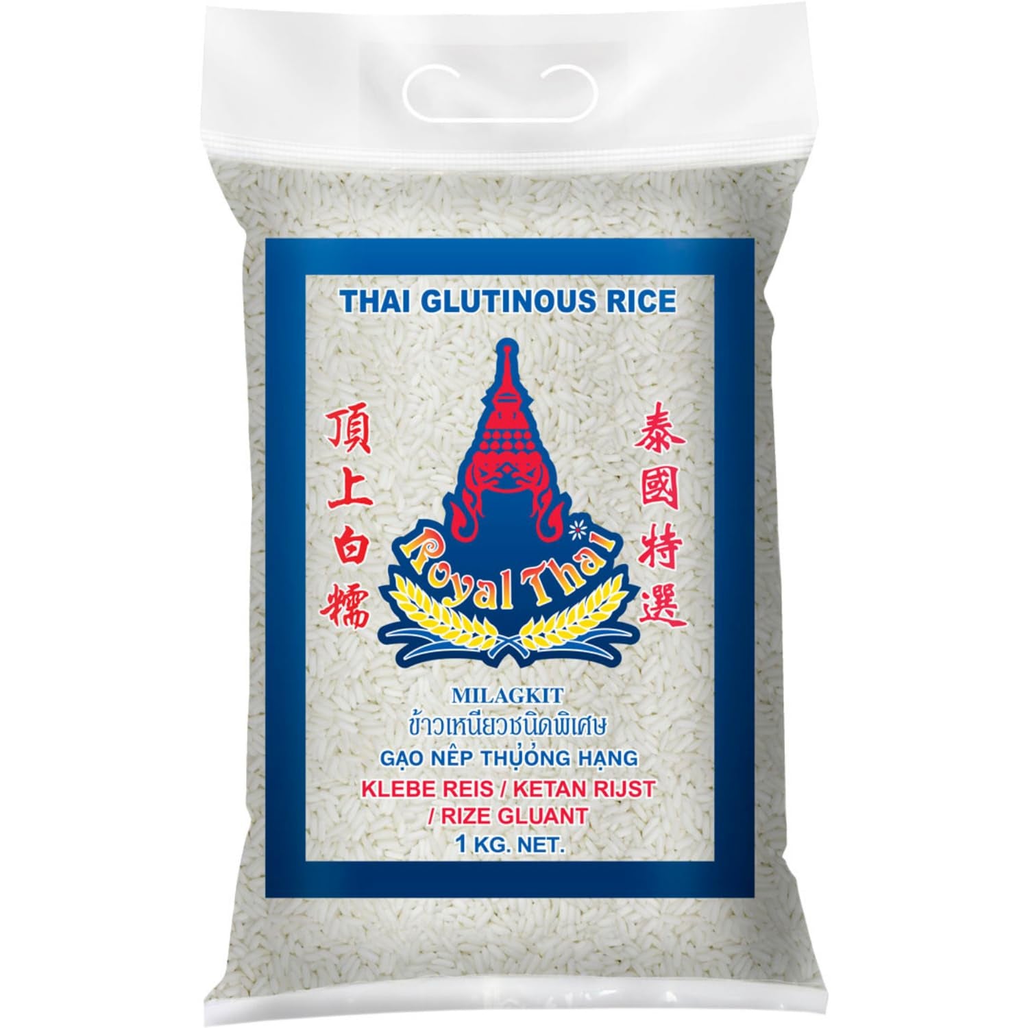 ARROZ ROYAL THAI - Arroz pegajoso - 1 x 1 KG