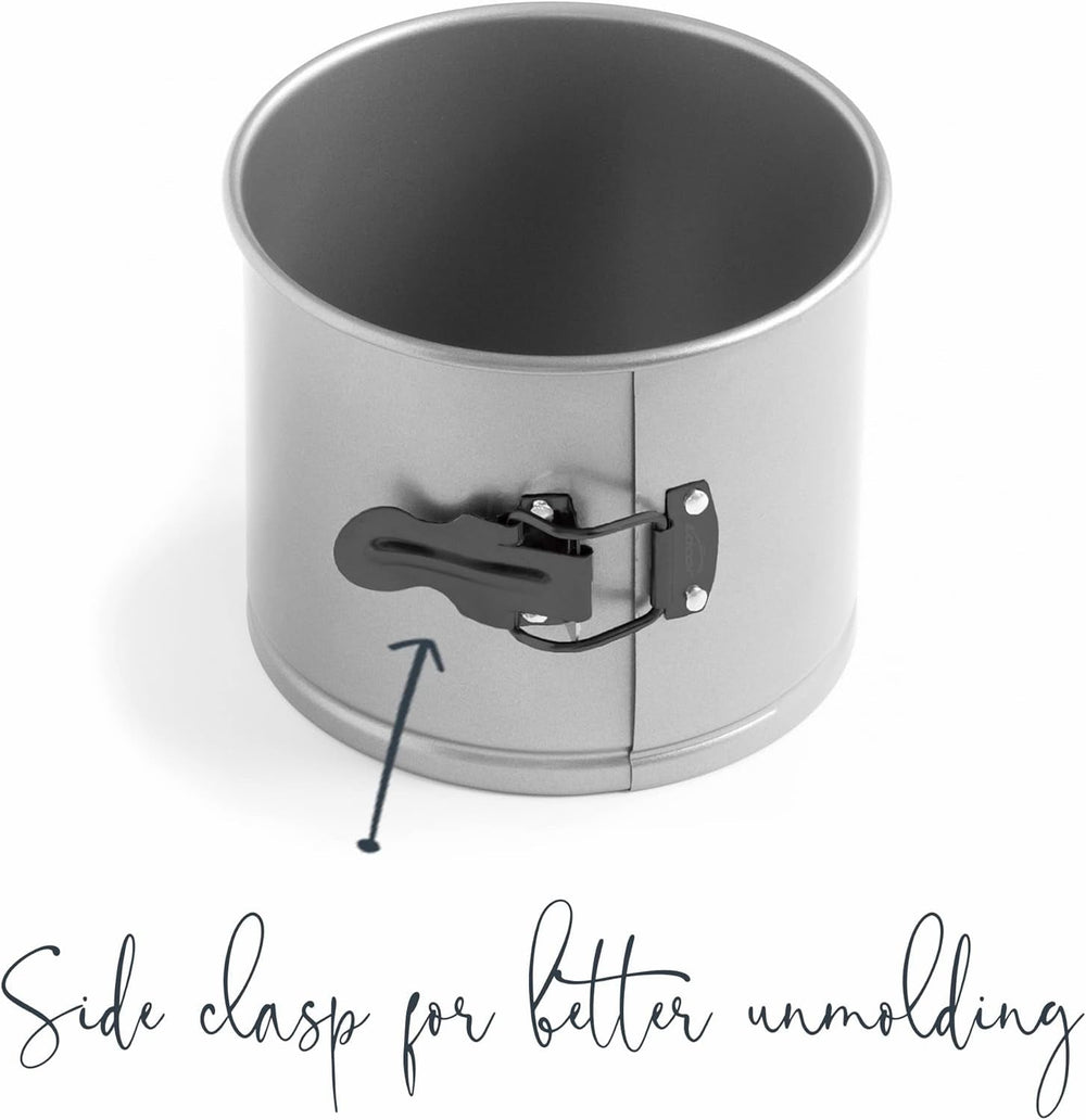 Molde para panettone, desmontable, acero al carbono, antiadherente, diámetro 16 cm, volumen 2 litros Moldes y bandejas para hornear Naty Shop