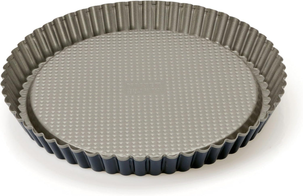 ORIGINAL KAISER Classic plus Obstbodenform 28 Cm, 28.4 X 28.4 X 3.5 Cm & Classic Mini Torteletts 6 Stück, Tartelette Förmchen 10 Cm, Tarteform Klein, Tortelettförmchen Antihaftbeschichtet Matrite si tavi pentru copt Naty Shop Single Energy