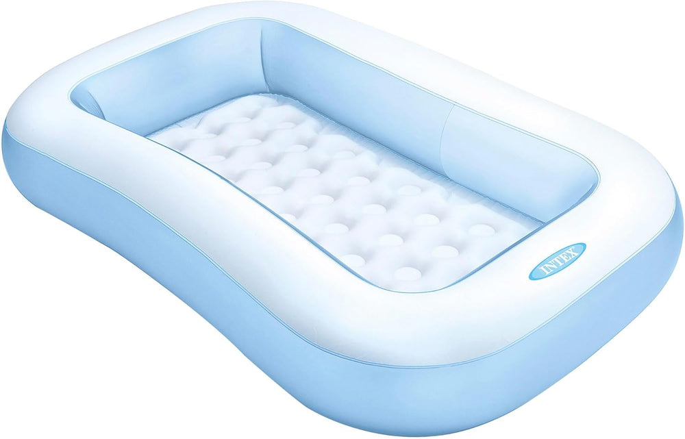 Piscina rectangular Intex - Piscina elevada para niños - Piscina para niños - 166 x 100 cm x 25 cm - Para mayores de 2 años