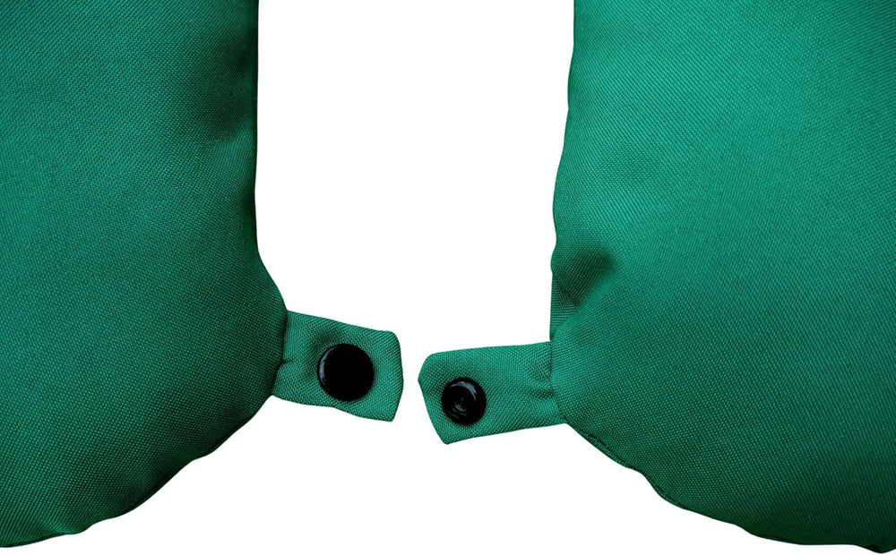 Pernă de gât Lemos Home cu umplutură din microfibră, pernă de susținere a gâtului, pernă de călătorie confortabilă pentru avion, mașină, birou, ideală pentru camping, vacanțe și gadgeturi de călătorie (verde mentă)