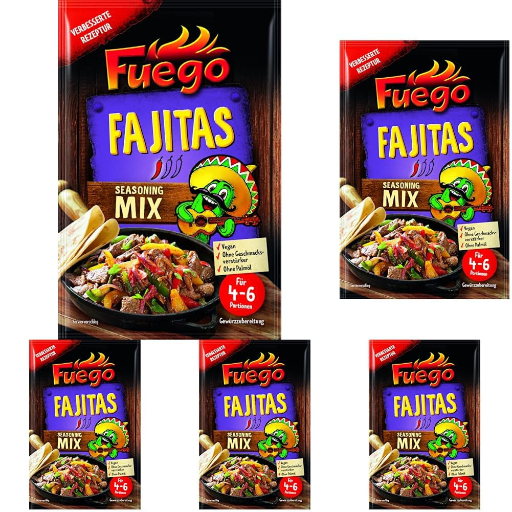 - Mezcla de condimentos para fajitas | 30 gramos en bolsa