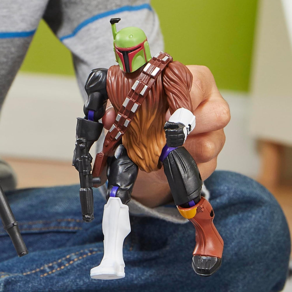 Star Wars Mixmashers Boba Fett Personalizabil Mix-And-Match Action Figure & Accesorii Action figures Naty Shop