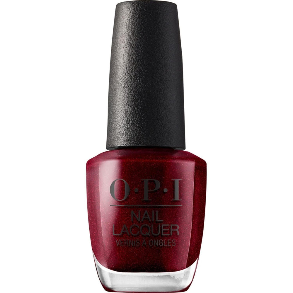 OPI Nail Lacquer en tonos de rojo y naranja - Esmalte de uñas de secado rápido, resistente a las astillas y de larga duración - dura hasta 7 días - con cepillo ProWide extra ancho