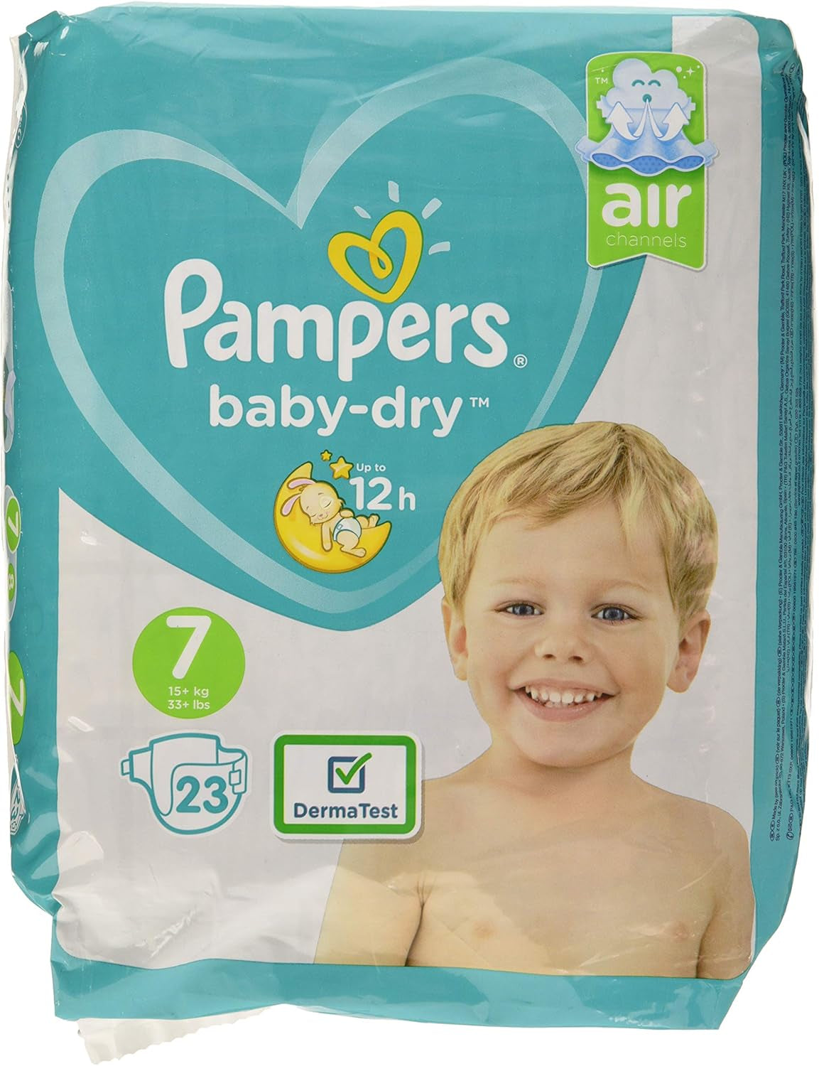 Pampers (versión antigua), bragas, talla 4, 9 kg-15 kg, paquete de tres (1 x 88 pañales)