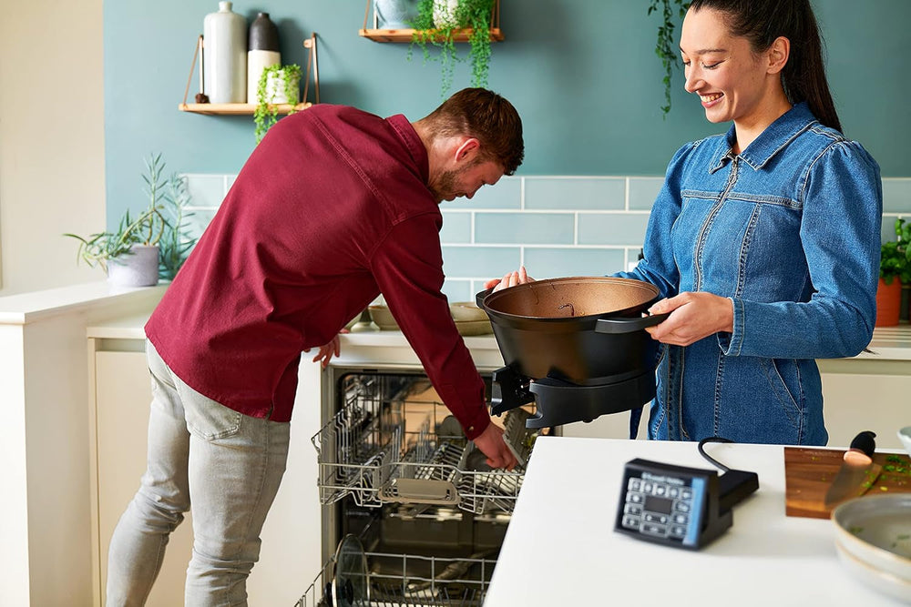 Multicocina Russell Hobbs 6,5L, pantalla digital, 8 funciones de cocción Olla de cocción lenta Naty Shop