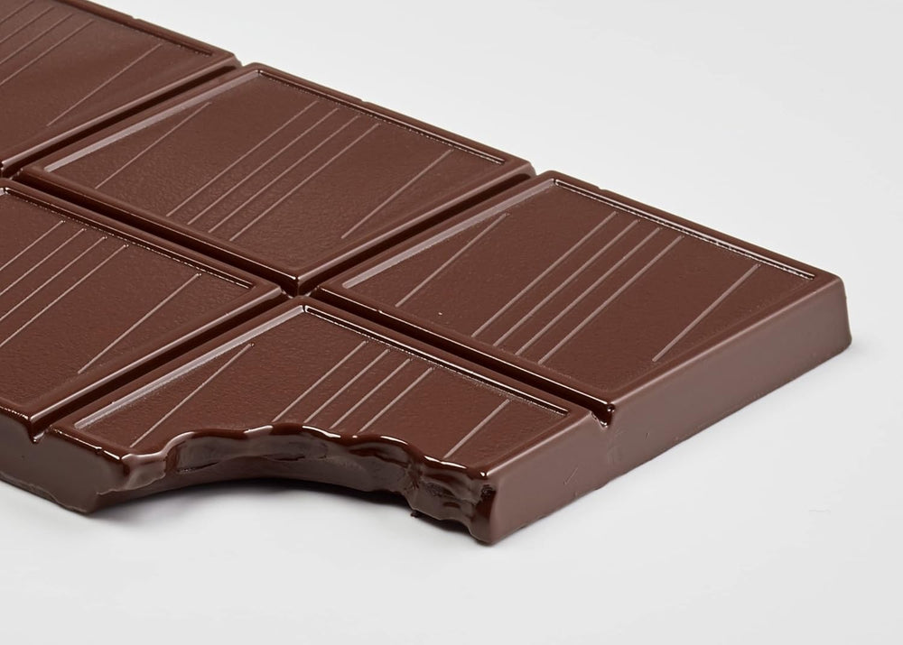 Chocolate negro sin azúcar añadido | Tableta 100g | Lo mejor con 55% cacao, sin gluten | Barra de chocolate | Set de regalo de chocolate (paquete de 4)