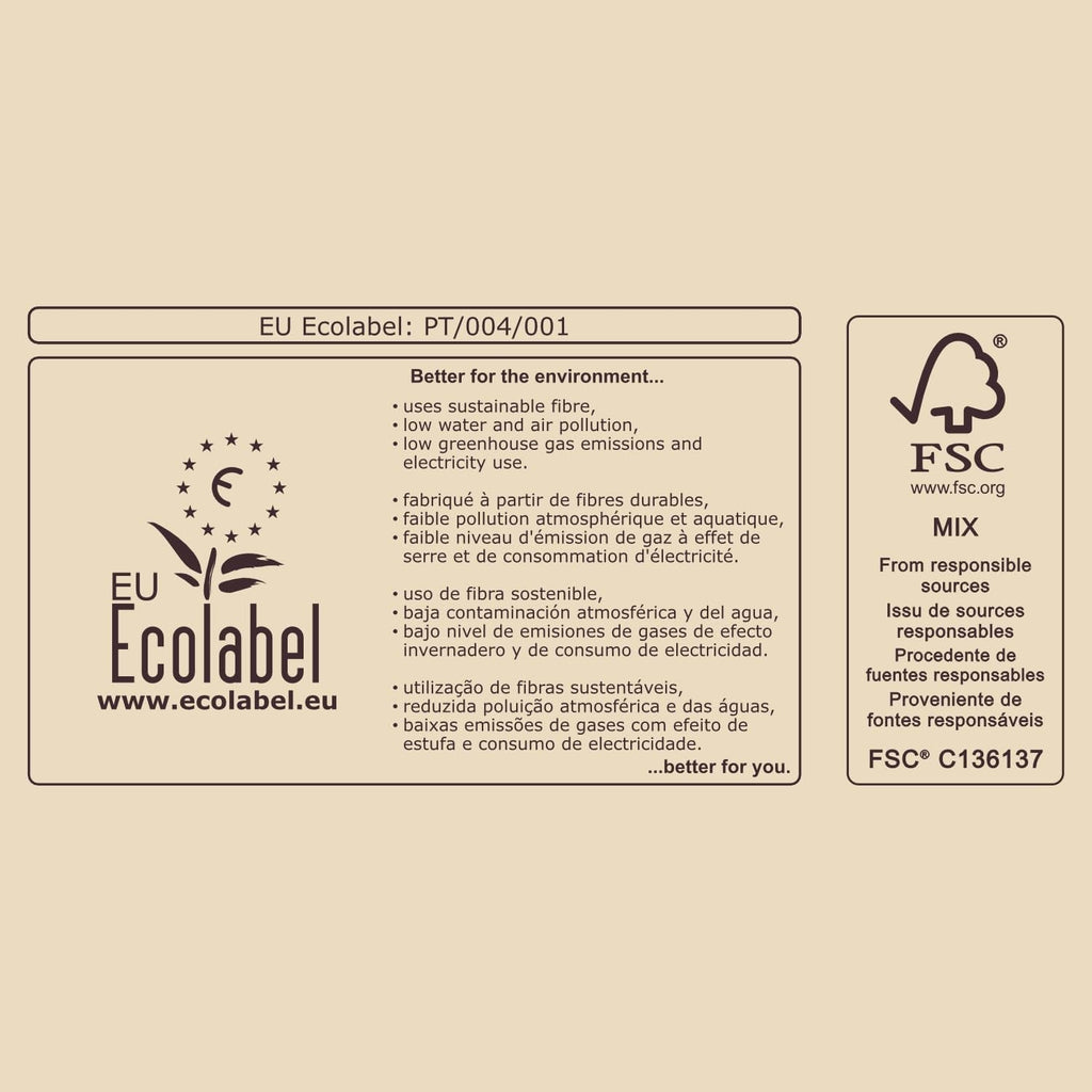 Hârtie igienică Renova Eco Love & Action, 4 bucăți