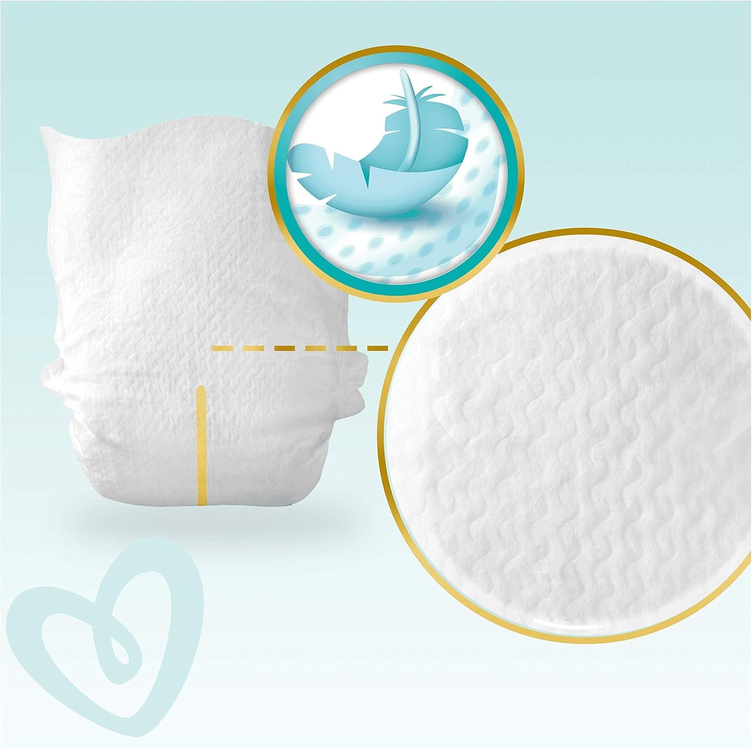 Pampers Premium Protection New Baby pañales, talla 1 (recién nacido), 22 piezas