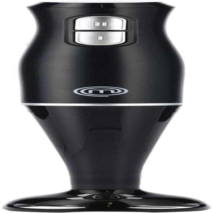 Masterchef Stabmixer, Pürierstab Mit Spritzschutz, Zauberstab Küchengerät, Elektrische Mixstab Hand Blender Mit 2 Geschwindigkeiten, Eintauchfunktion, Spülmaschinenfeste Komponenten, 200W, Schwarz Kitchen Naty Shop Stabmixer (Essentials)
