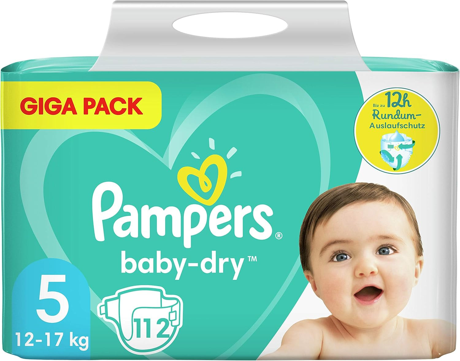 Pañales Pampers 81657566 Baby-Dry Pants, blanco