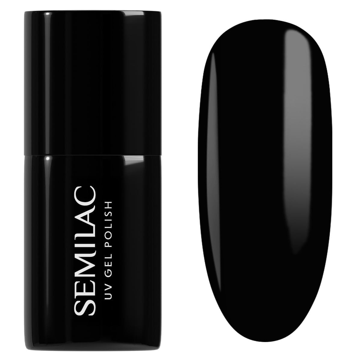 Semilac UV Nagellack Hybrid 404 Muffin de Frijoles Negros 7ml Kollektion Sabores de Otoño