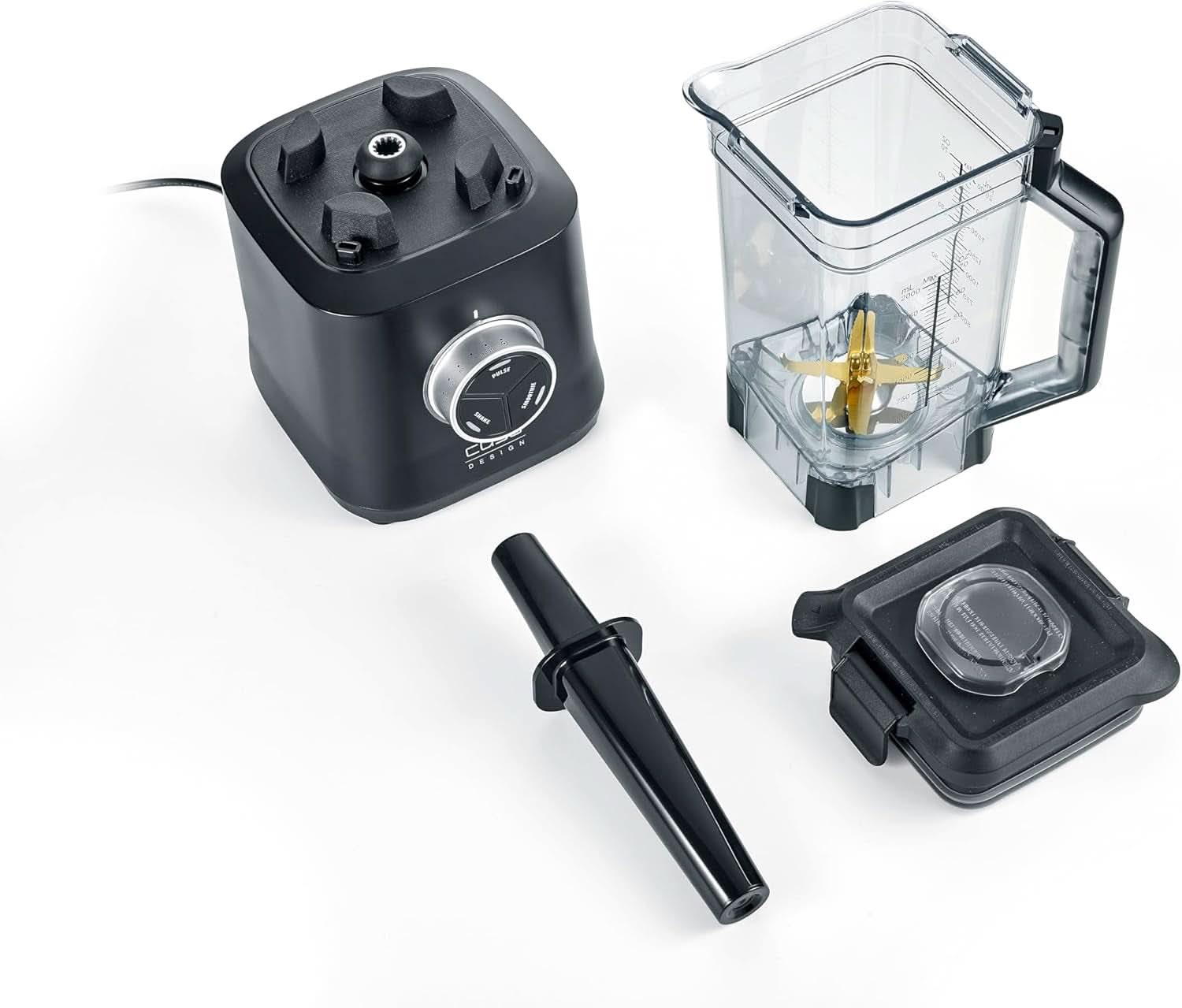 CASO Powerblender B 2000 - Profi Standmixer, 30.000 U/Min, 2000 Watt, Bruchsicherer Tritan-Mixbehälter (2 L), Bpa-Frei, Pulse-, Shake-, Smoothie-Funktion, 8-Fach Messer-System Mit Titanbeschichtung Bucatarie Naty Shop