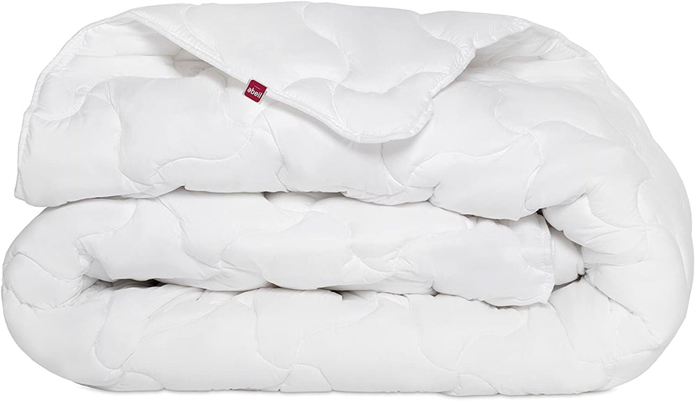 Abeil 1388 Edredón Topcool, fino, regulador de humedad, blanco, 240 x 260 cm Edredones y edredones Naty Shop