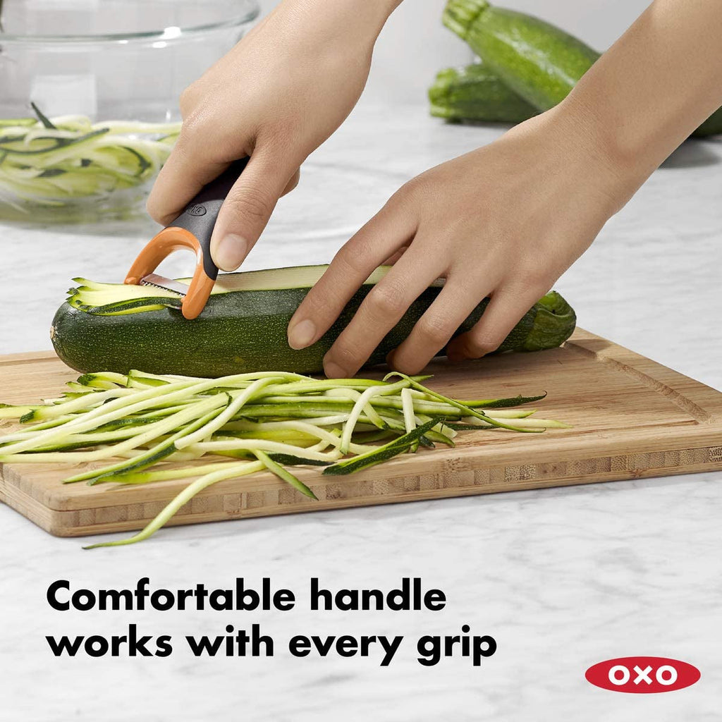 OXO Good Grips peeler cu funcție julienne, negru Peeler OXO