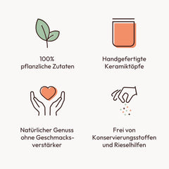 Potluck | Steak-Pfeffer exotisch | Gewürzzubereitung im Keramiktopf | 80g | Vegan, glutenfrei und mit natürlichen Inhaltsstoffen