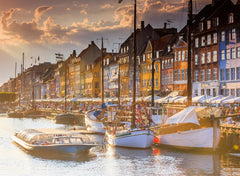 Ravensburger Puzzle 12000846, Lugares Escandinavos - Atardecer en Copenhague - Puzzle de 500 piezas para adultos y niños a partir de 12 años Puzzle Naty Shop Título predeterminado