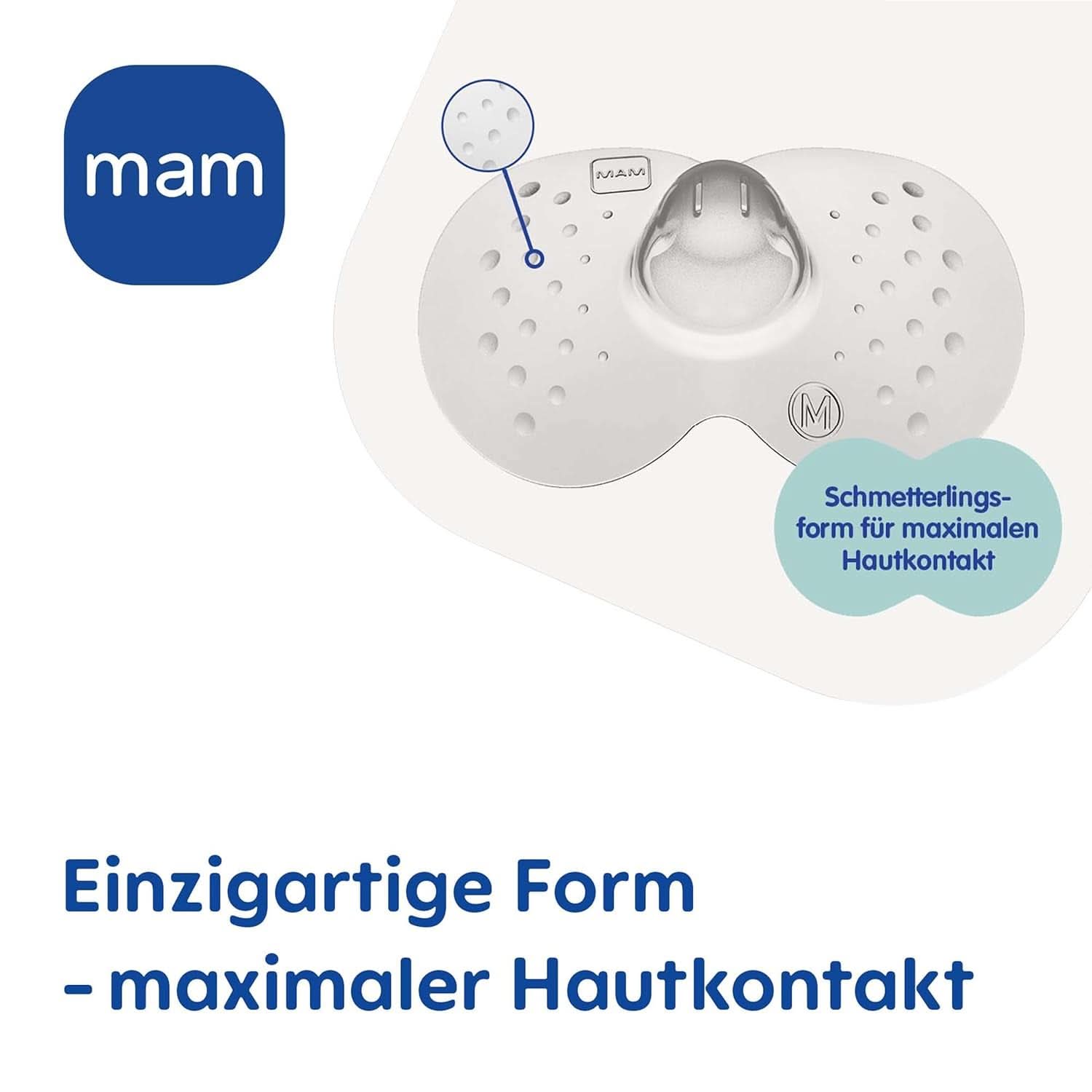 MAM Stillhütchen Größe S (Ø 17 Mm) Im 2Er-Set, Extra Weiche Brusthütchen Zum Schutz Beim Stillen, Brustwarzenschutz Für Maximalen Hautkontakt Zwischen Mutter Und Kind Accesorios Alimentación y Lactancia Bebe Naty Shop