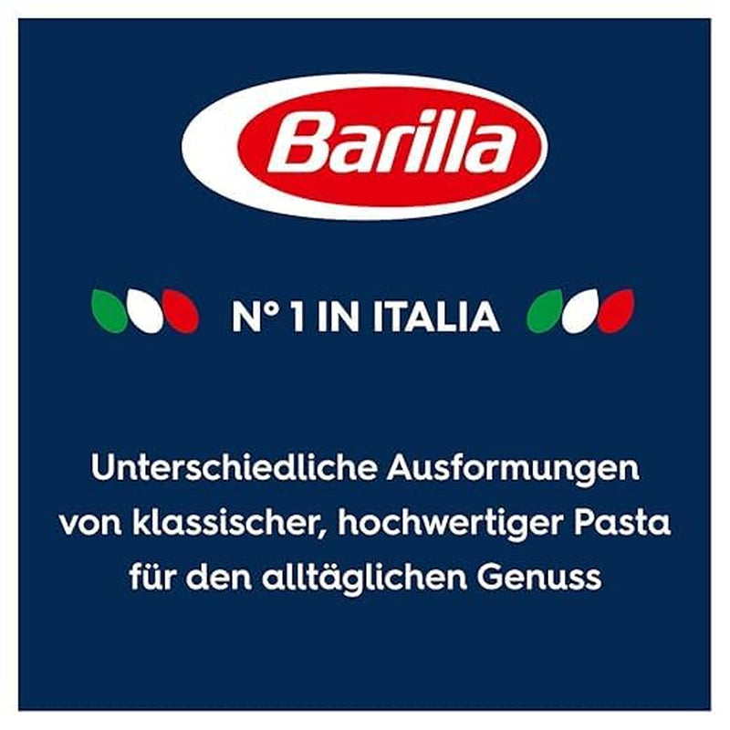 Pasta Barilla Clásico Fusilli núm. 98, de trigo duro de alta calidad, siempre al dente, 1 kg