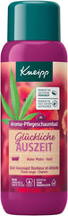 Kneipp Aroma, espuma para el cuidado del baño Happy Time Out - con aceites naturales de amapola roja y cáñamo, 400 ml Naty Shop 400 ml Single