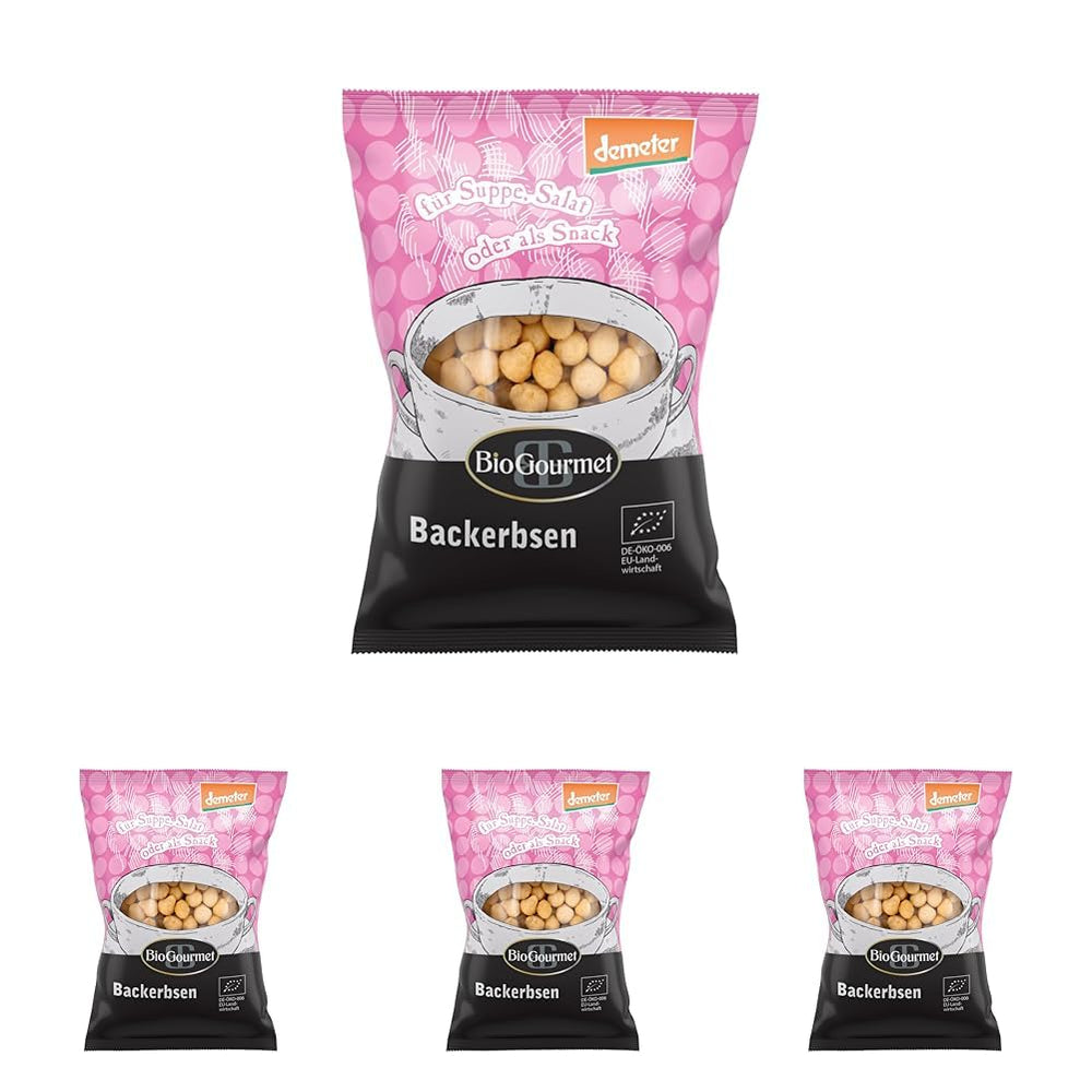 Crutones BioGourmet con hierbas, para sopa, ensalada o snack, orgánico, Demeter, 100g