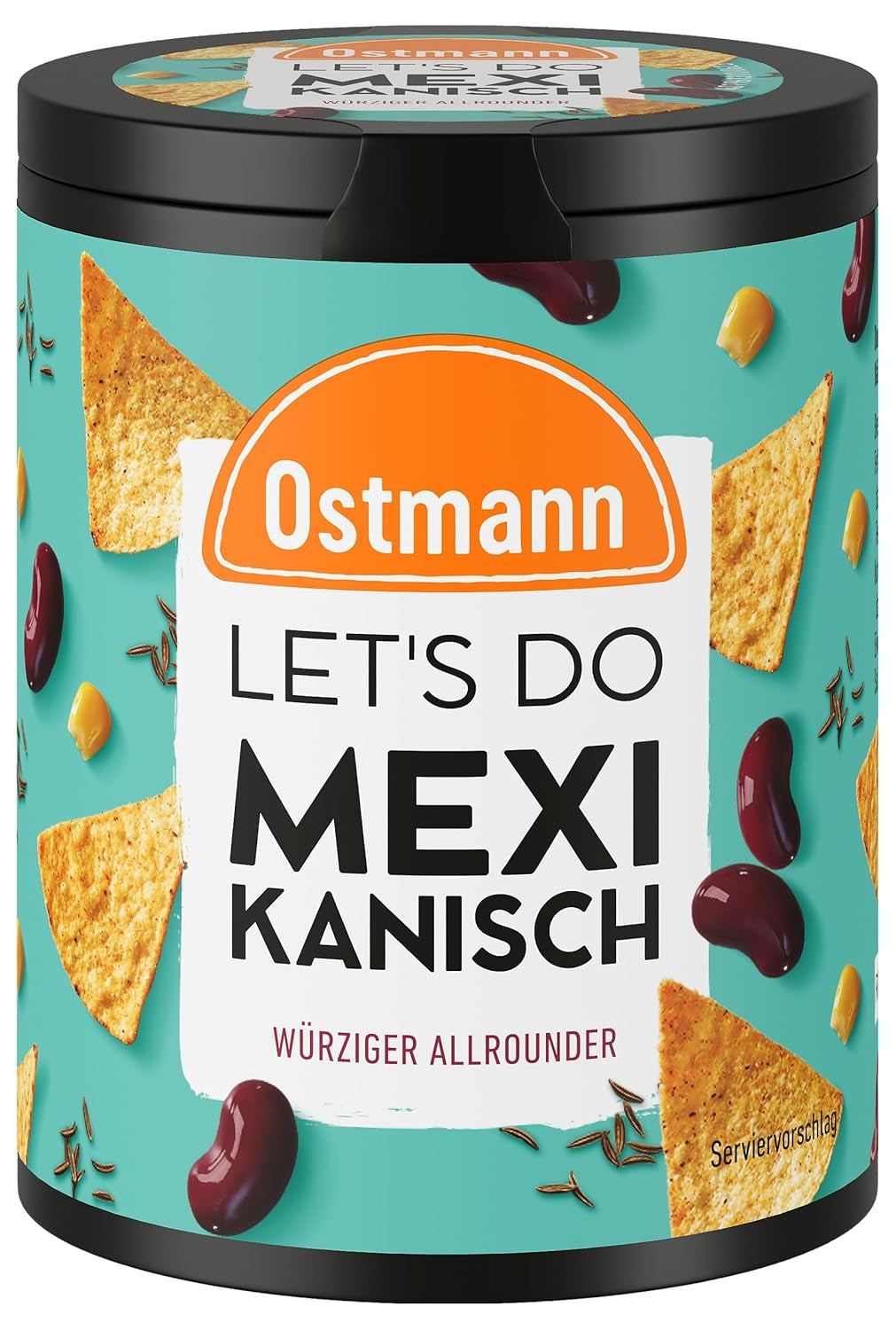 Ostmann Gewürze - Let's Do Fisch Allrounder | Gewürzsalz für Bratfisch, Flammlachs und Meeresfrüchte | Würziger Allrounder con Mostaza, Limón y Eneldo | 85 g en barra de reciclaje Metalldose