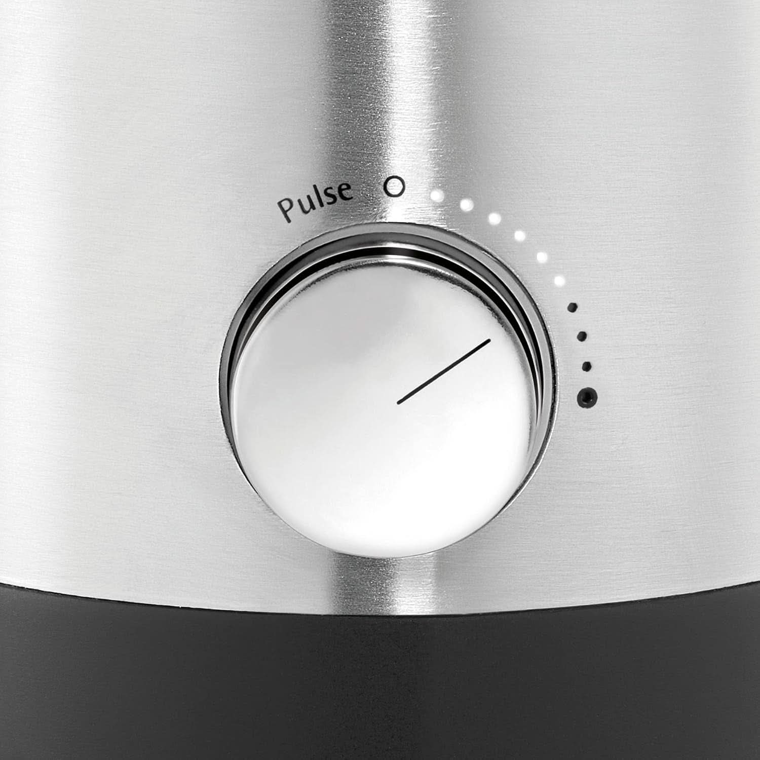 WMF Küchenminis Kompaktmixer, Mini batidora con base, 400 vatios, Batidora con base Klein, Vasbehälter 0,8 L, Pulsstufe, Cromargan Matt Kitchen Naty Shop