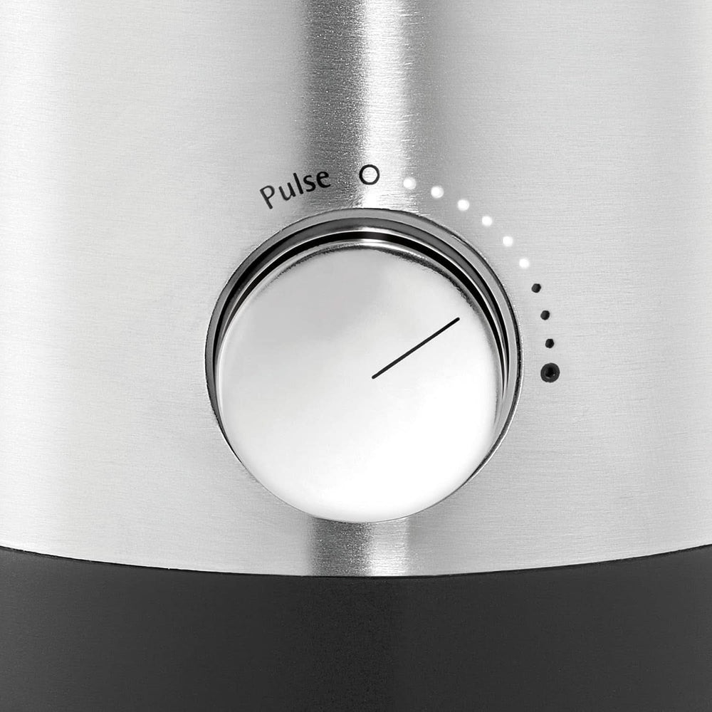 WMF Küchenminis Kompaktmixer, Mini batidora con base, 400 vatios, Batidora con base Klein, Vasbehälter 0,8 L, Pulsstufe, Cromargan Matt Kitchen Naty Shop