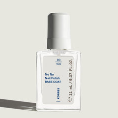 KORRES No No base de esmalte de uñas - base 10% vegana sin liberación, para un color duradero y resistente a las astillas, 11 ml - uñas cuidadas de forma natural, sin sustancias nocivas