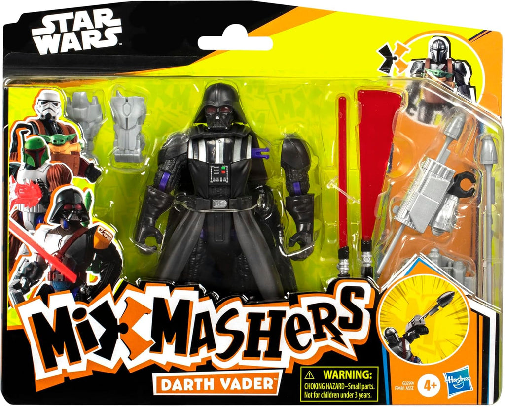 Star Wars Mixmashers Darth Vader Personalizabil Mix-And-Match Deluxe Action Figure & Accesorii Action figures Naty Shop