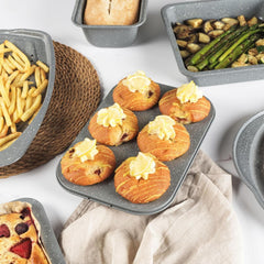 Salero, bandejas de horno, varias formas y tamaños, gris Moldes y bandejas de horno Naty Shop