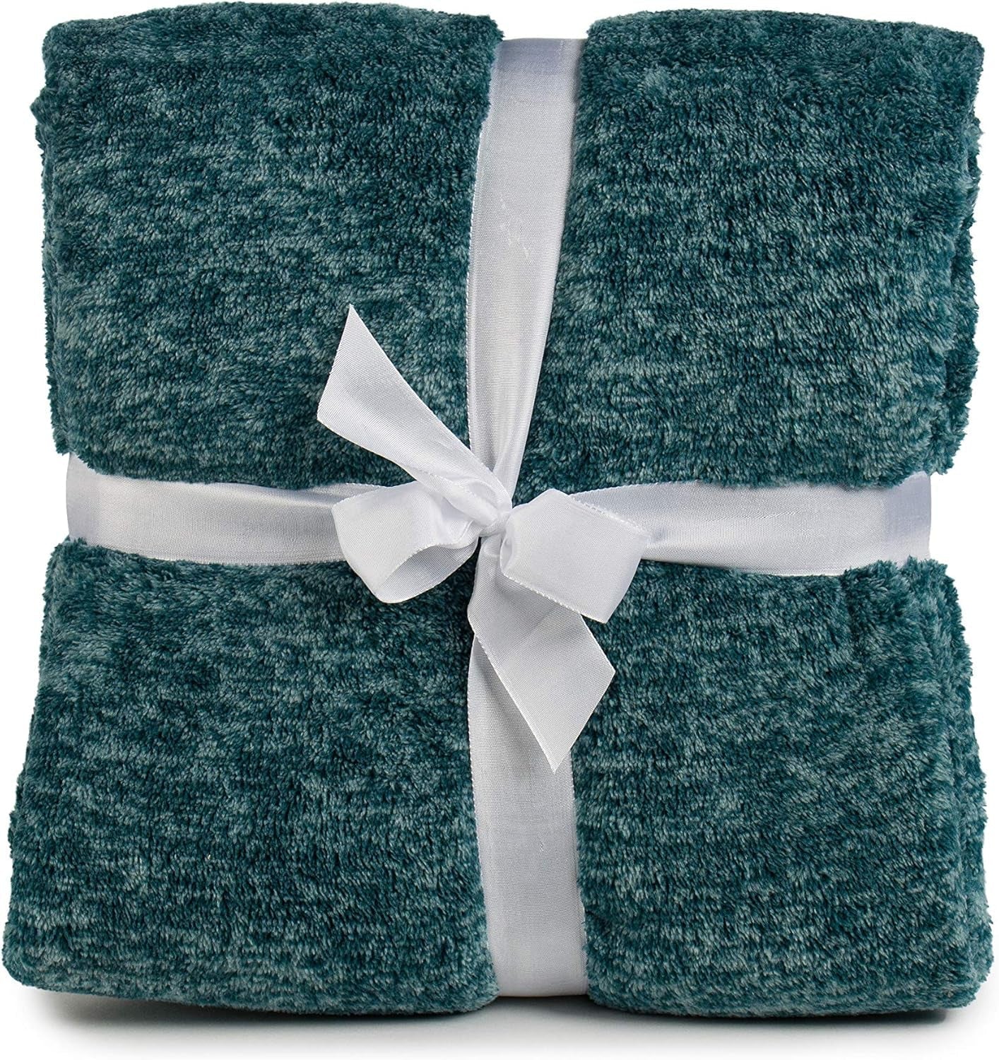 Gözze - Manta cómoda y vivaz de mármol, 150 x 200 cm - Camas y mantas de color petróleo Besuche den Gözze-Store