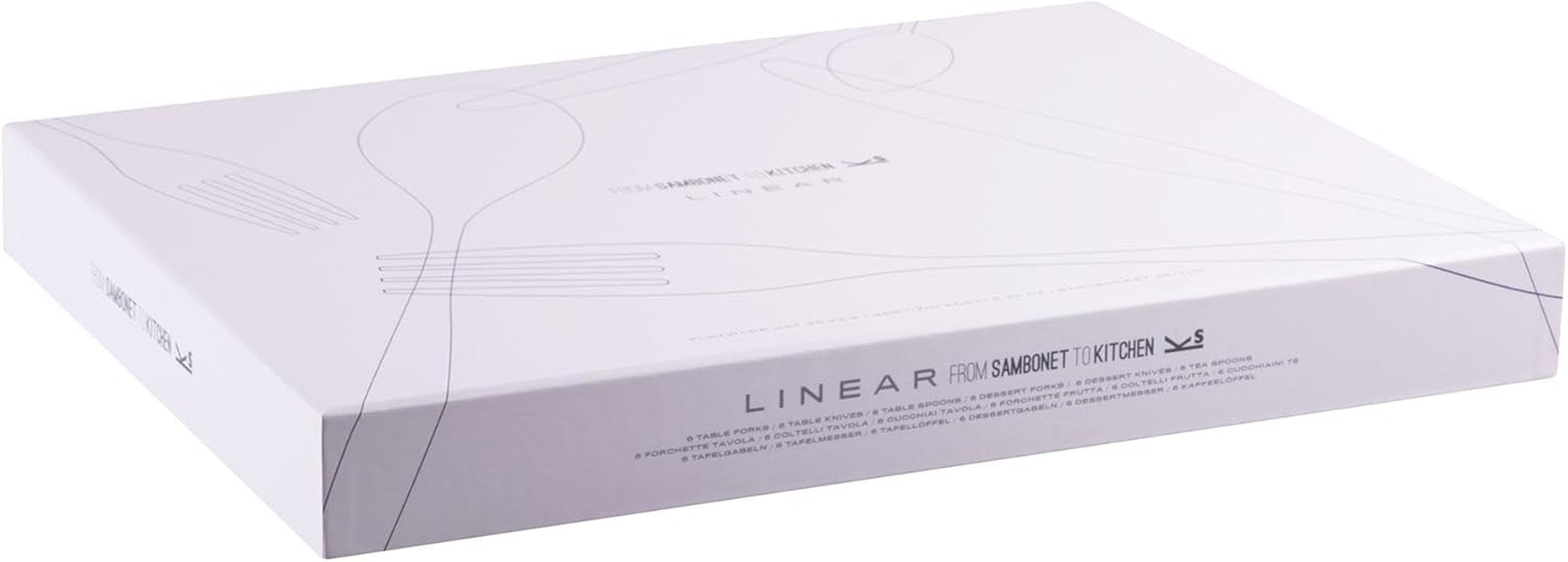 Sambonet 52513-83 Tacâmuri 36 piese, Oțel inoxidabil Bucatarie Naty Shop